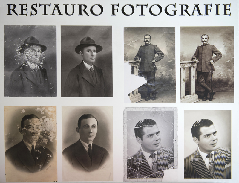 restauro foto dimensioni reali